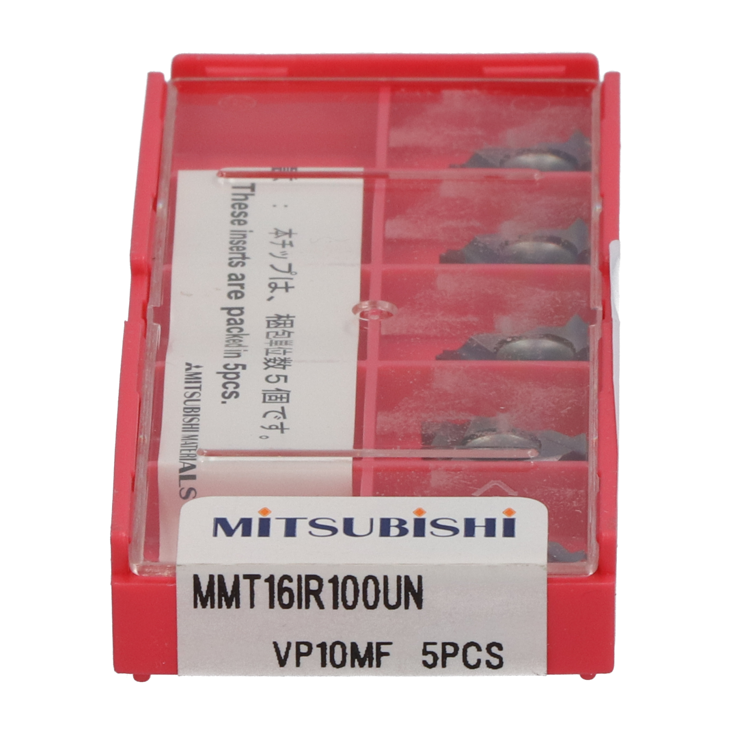 Mitsubishi MMT16IR100UNVP10MF Insert MMT16IR100UN VP10MF New NFP Sealed (5pcs)