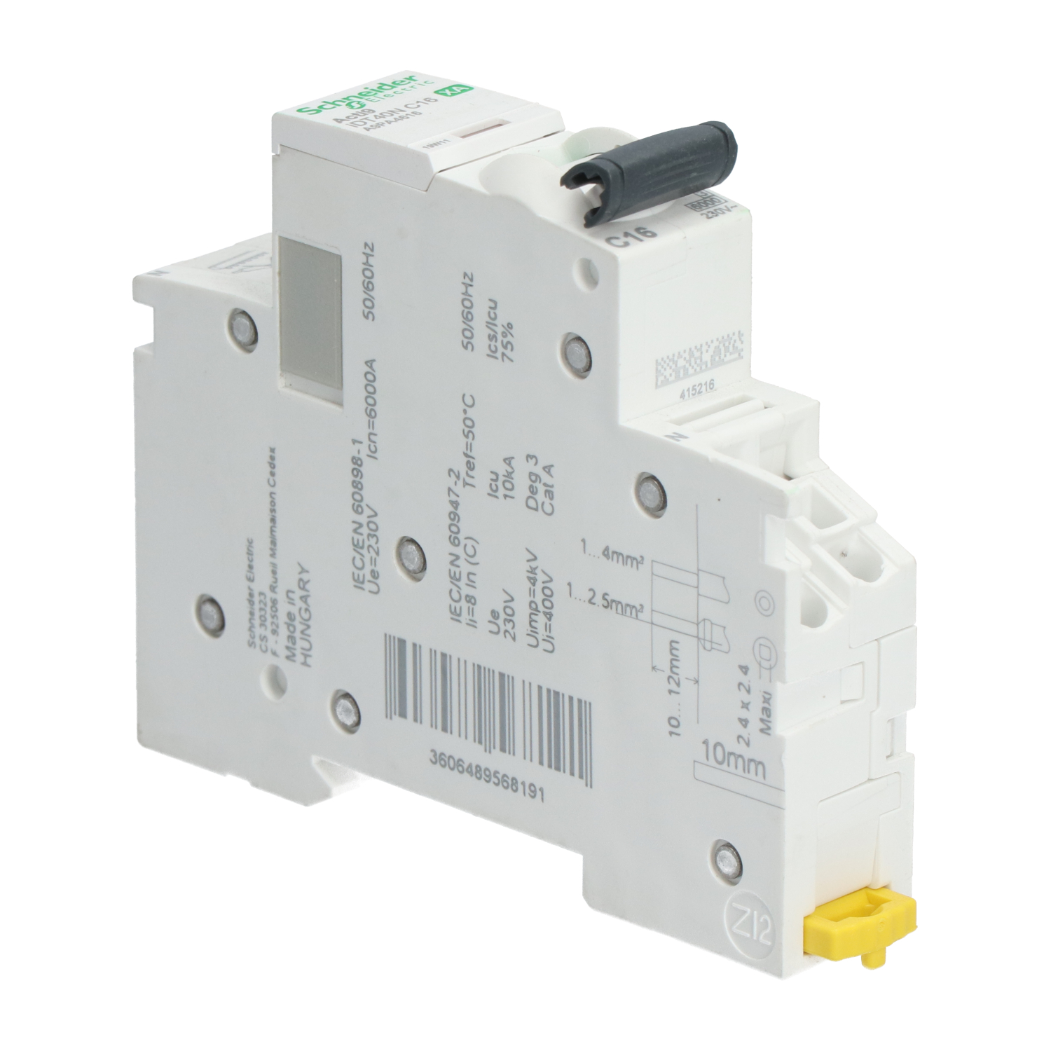 Schneider Electric A9PA4616 Modular Circuit Breaker 1P New NMP