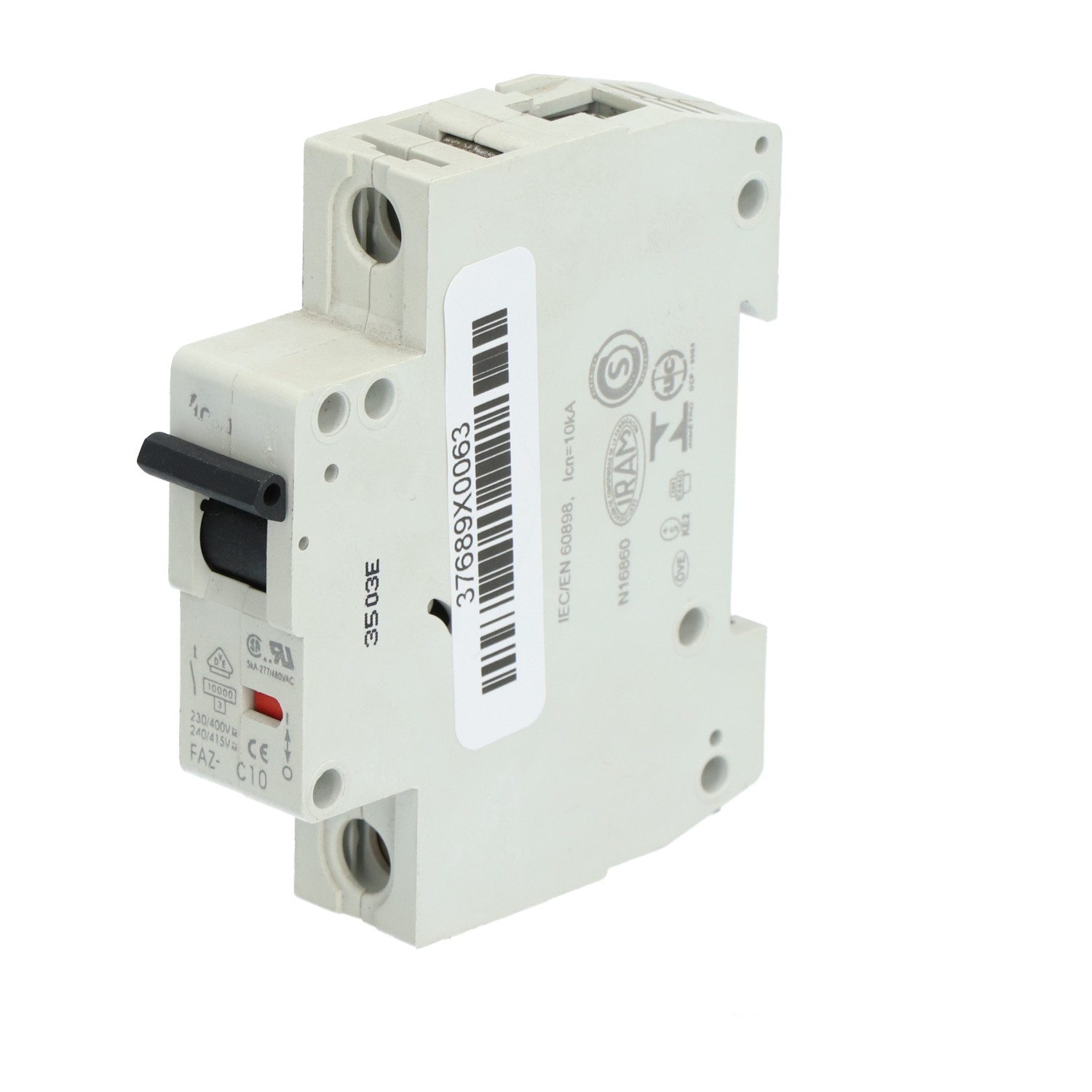 Moeller FAZ-C10 Miniatue Circuit Breaker 1P Used UMP