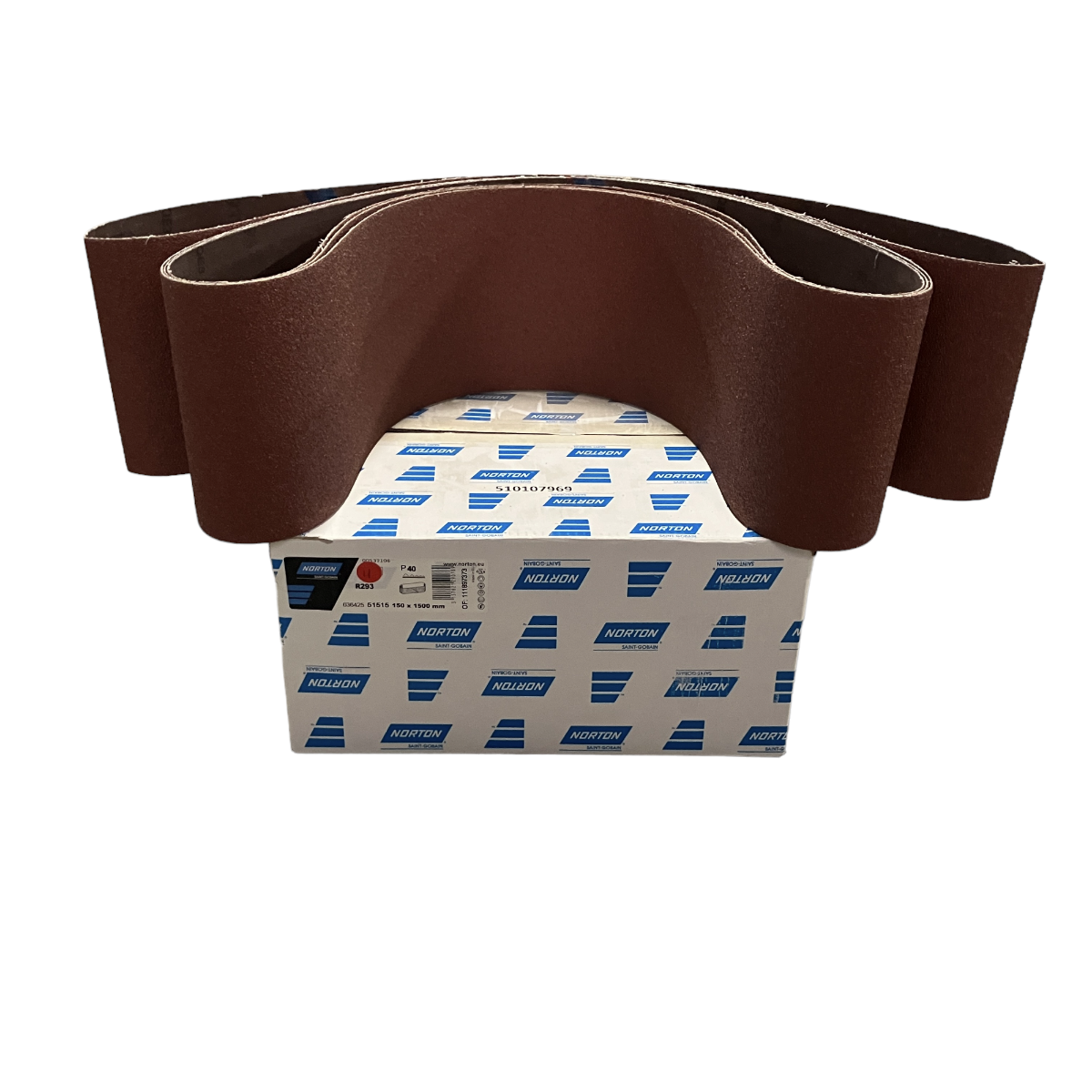 Norton Saint Gobain 63642551515 Sanding Belt New NFP (4pcs)