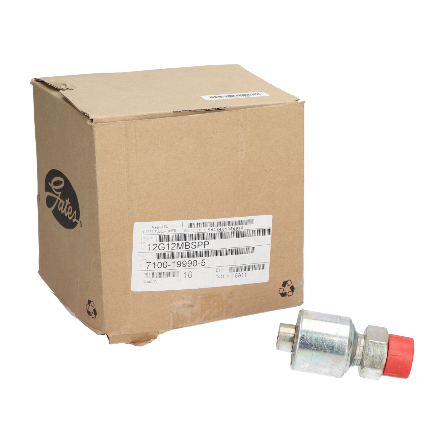 Gates 7100-19990-5 Hose Fitting New NFP (10pcs)