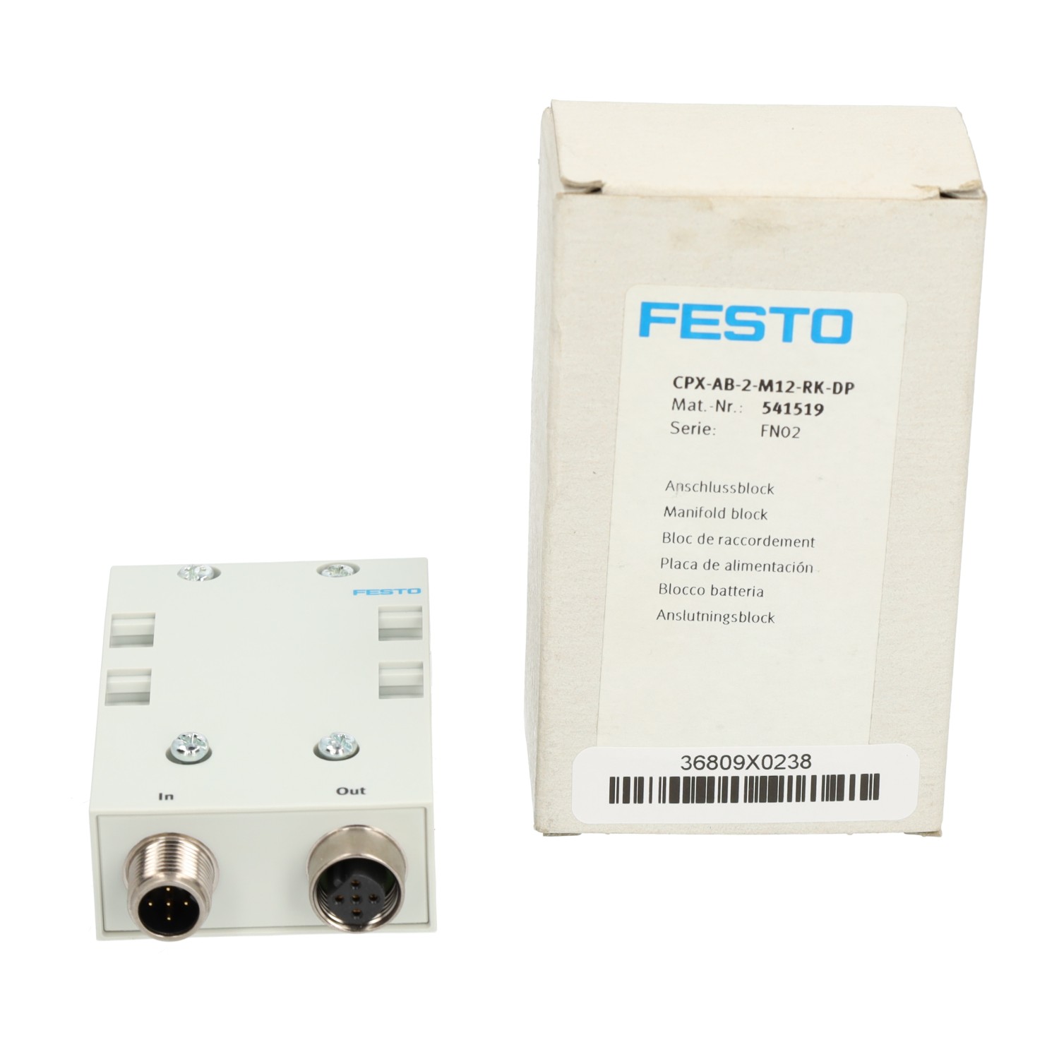 Festo CPX-AB-2-M12-RK-DP New NFP