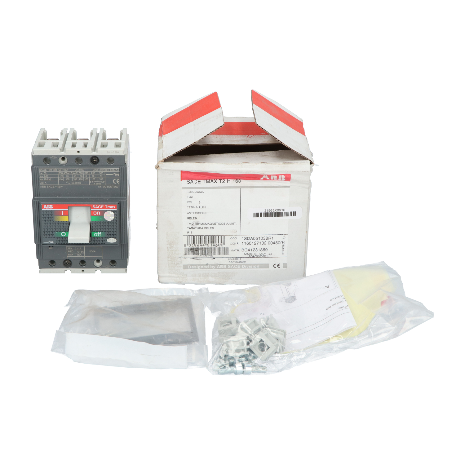 ABB T2H160 Circuit Breaker New NFP