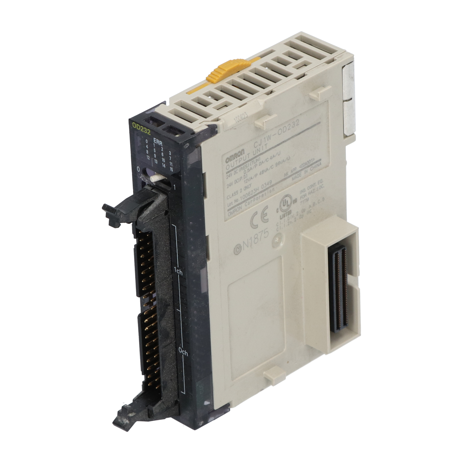 Omron CJ1W-OD232 Output Unit Used UMP