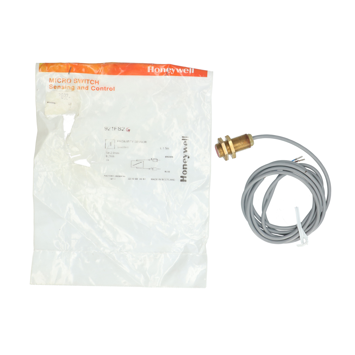 Honeywell 921FS2G Proximity Sensor New NFP