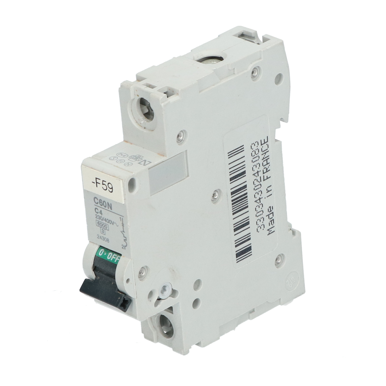 Schneider Electric 24308 Acti9 Miniature Circuit Breaker 1P Used UMP