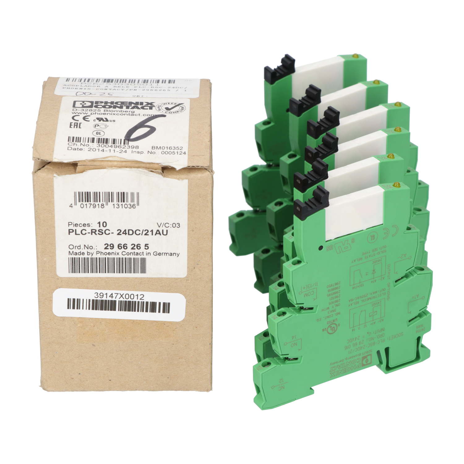 Phoenix Contact 2966265 New NFP (6pcs)