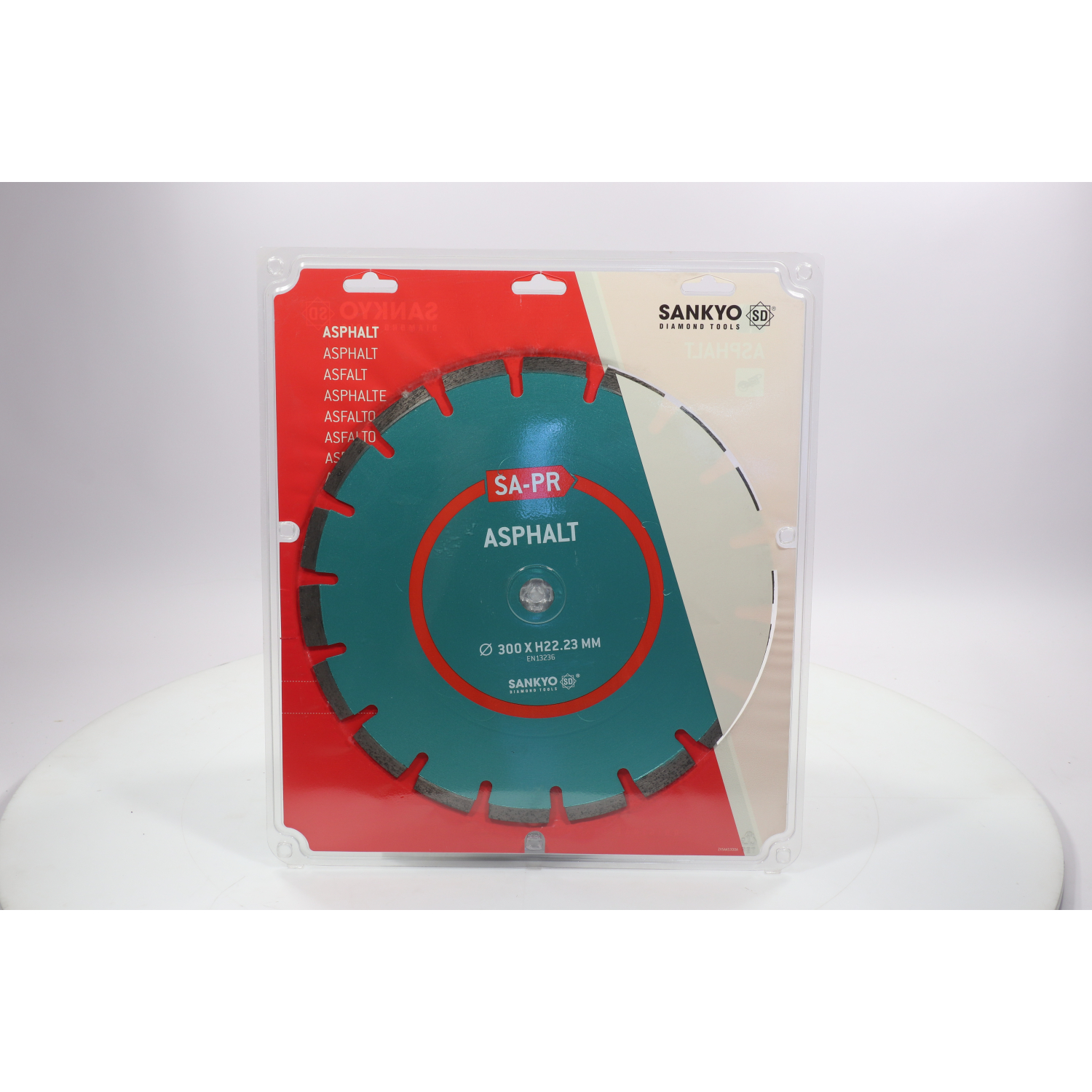 Sankyo SA-PR Cutting disc 300X22.23 MM Asphalt New NFP Sealed