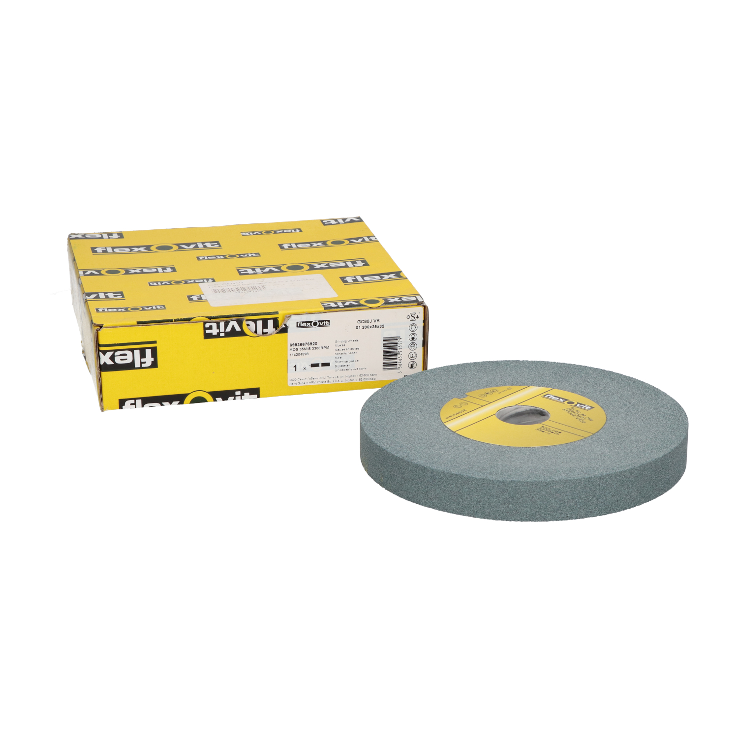 Flexovit 69936676920 Grinding Wheels 200X25X32 New NFP