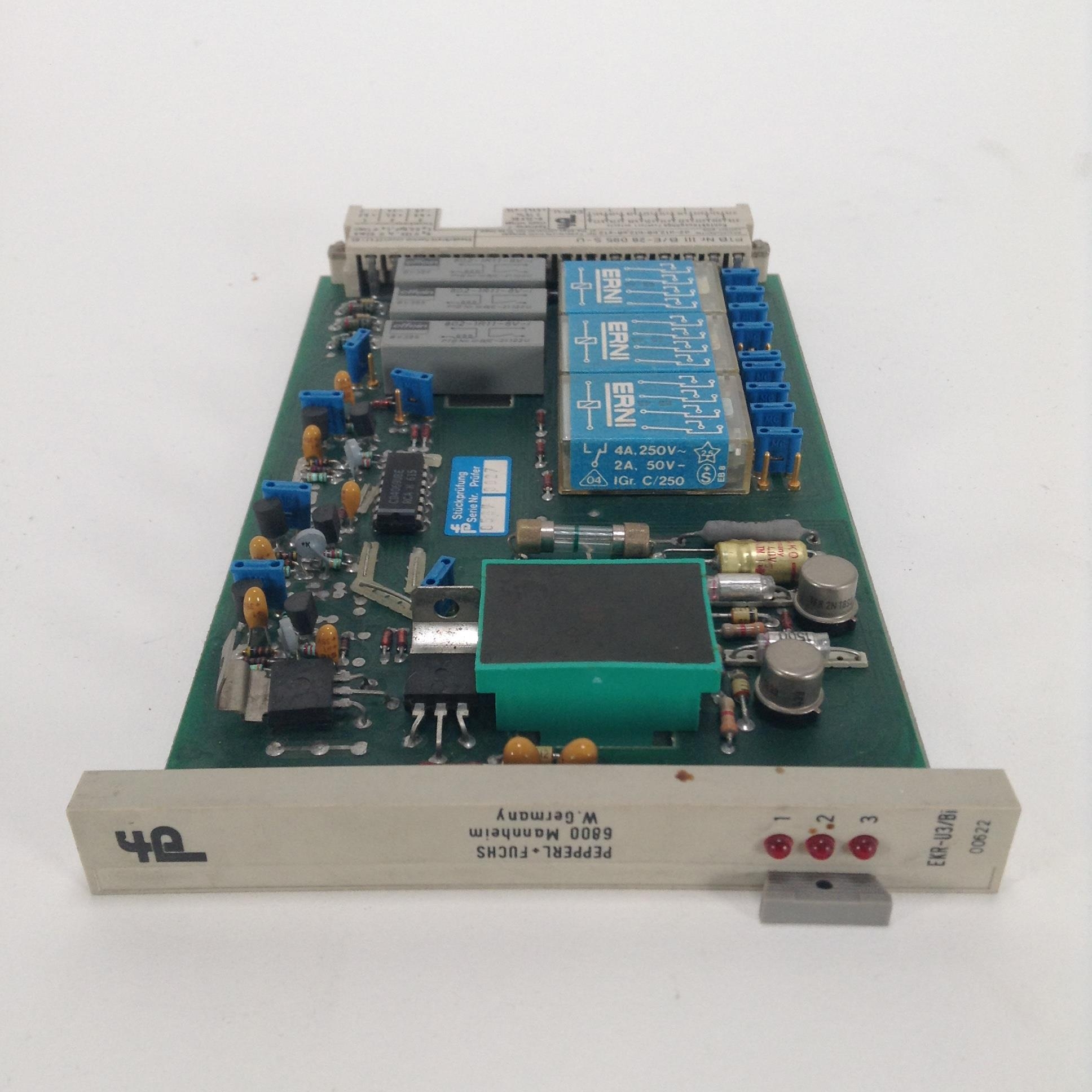Pepperl+Fuchs EKR-U3/BI Control board pannel unit module CPU 00622 Used UMP