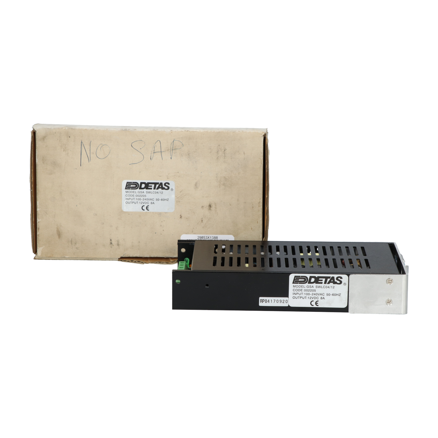 Detas GSASWLC04/12 Power Supply New NFP