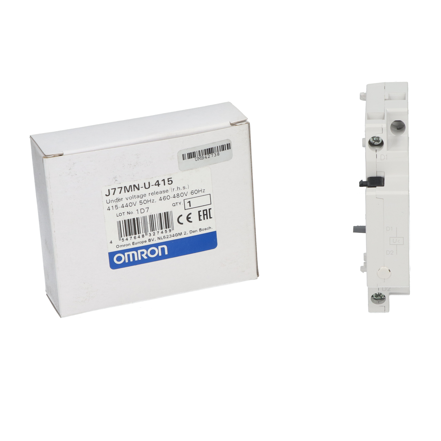 Omron J77MN-U-415 Undervoltage Release New NFP