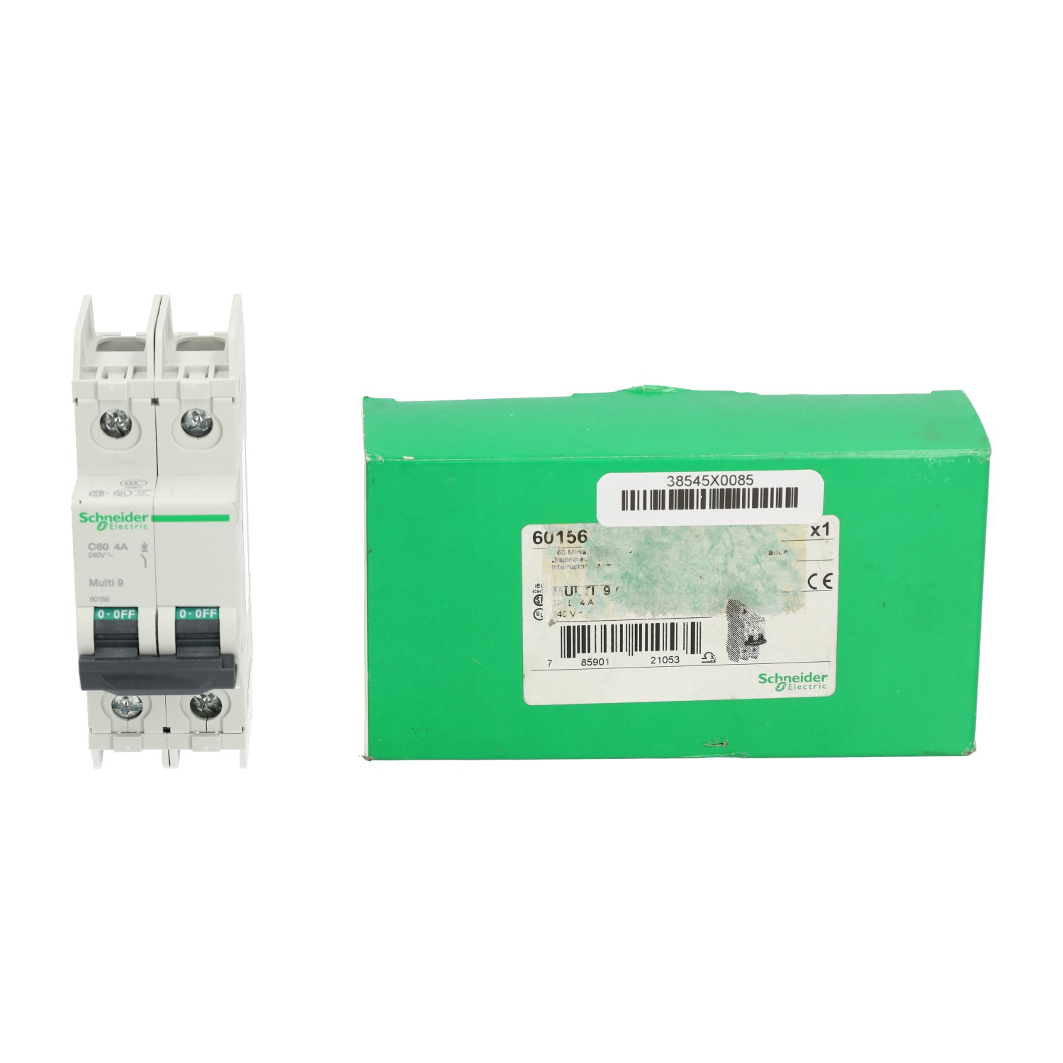 Schneider Electric 60156 Circuit Breaker 2P New NFP