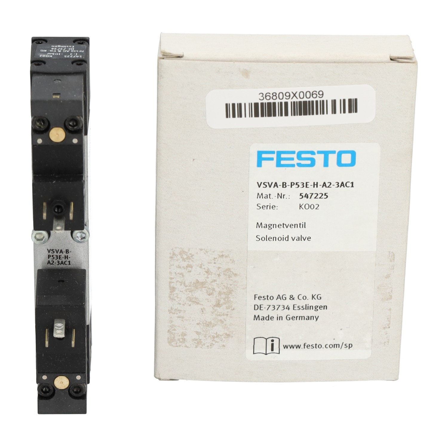 Festo VSVA-B-P53E-H-A2-3AC1 New NFP