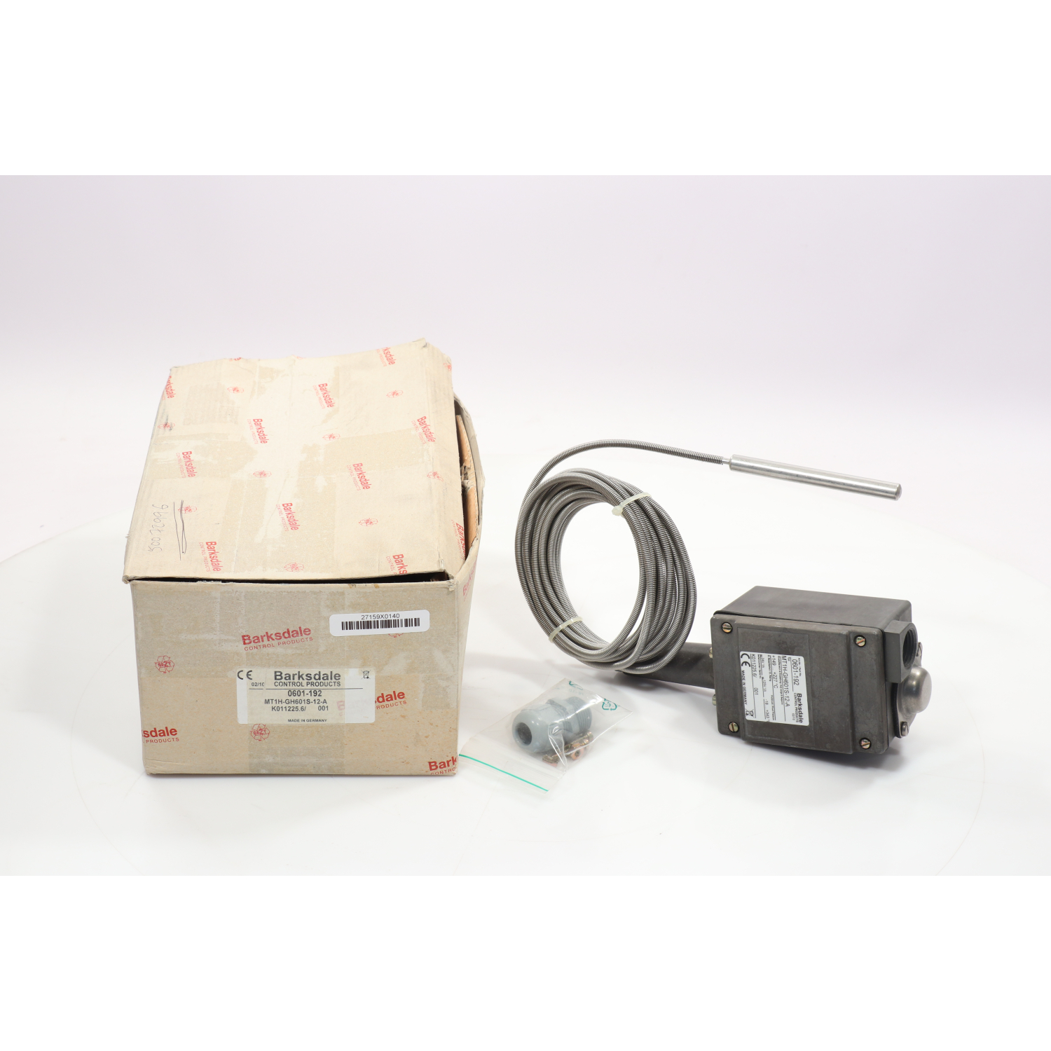 Barksdale MT1H-GH601S-12-A Temperature Switch New NFP