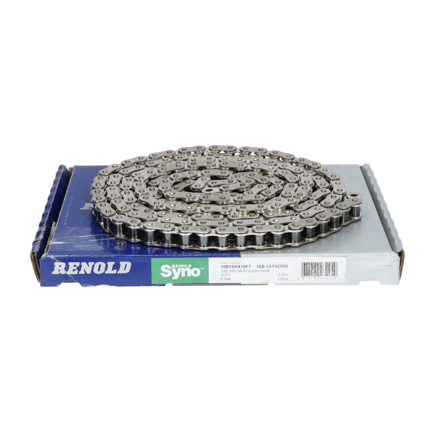 Renold 10B1SNX10FT Roller Chain 3.05m/10ft New NFP