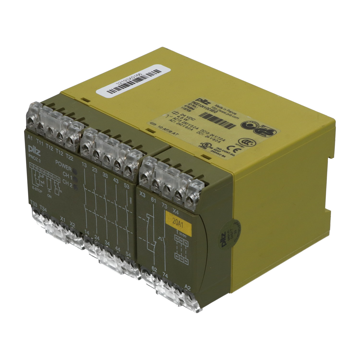 Pilz 474894 Safety Relay Used UMP