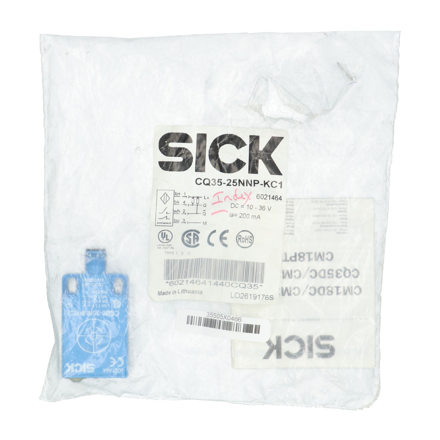 Sick CQ35-25NNP-KC1 New NFP