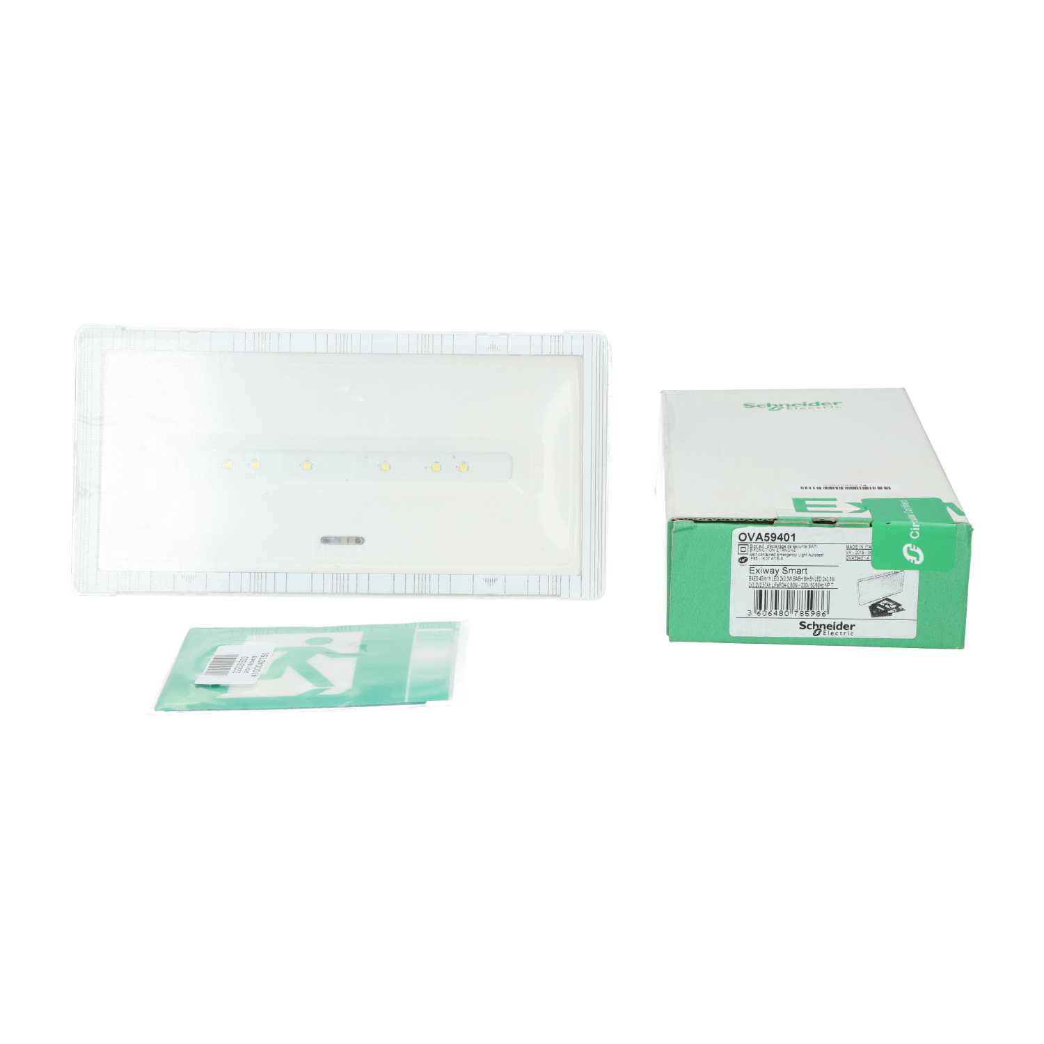 Schneider Electric OVA59401 Exiway Smart Emergency Exit Dual Function New NFP