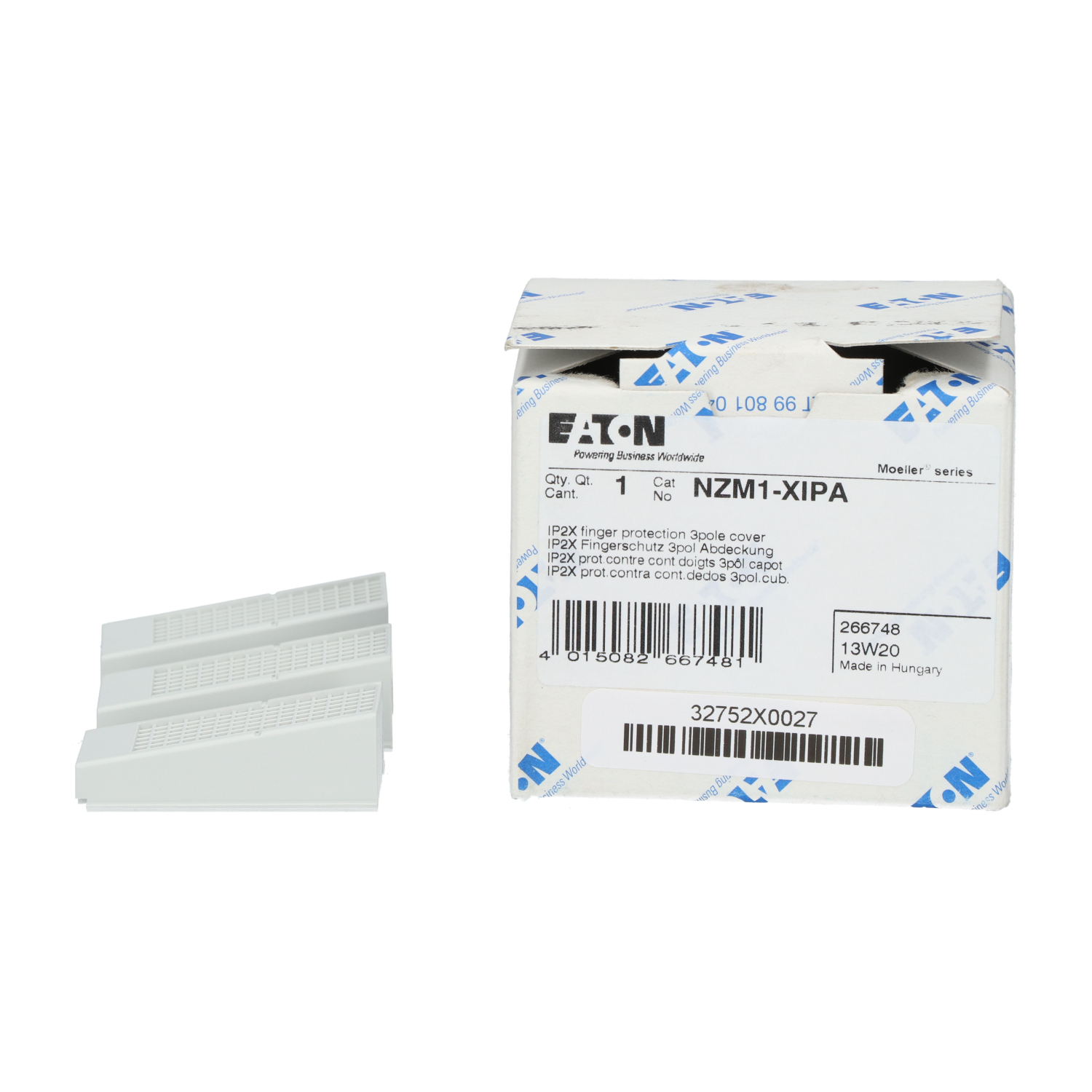 Eaton NZM1-XIPA Finger Protection 3Pole Cover New NFP