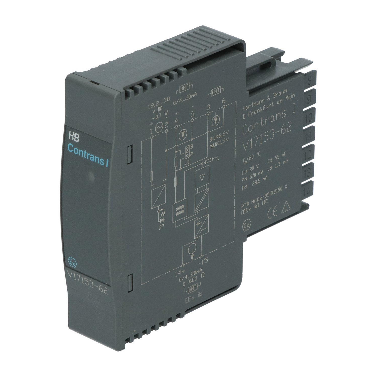 Hartmann&Braun V17153-62 Isolating Driver Ex Used UMP