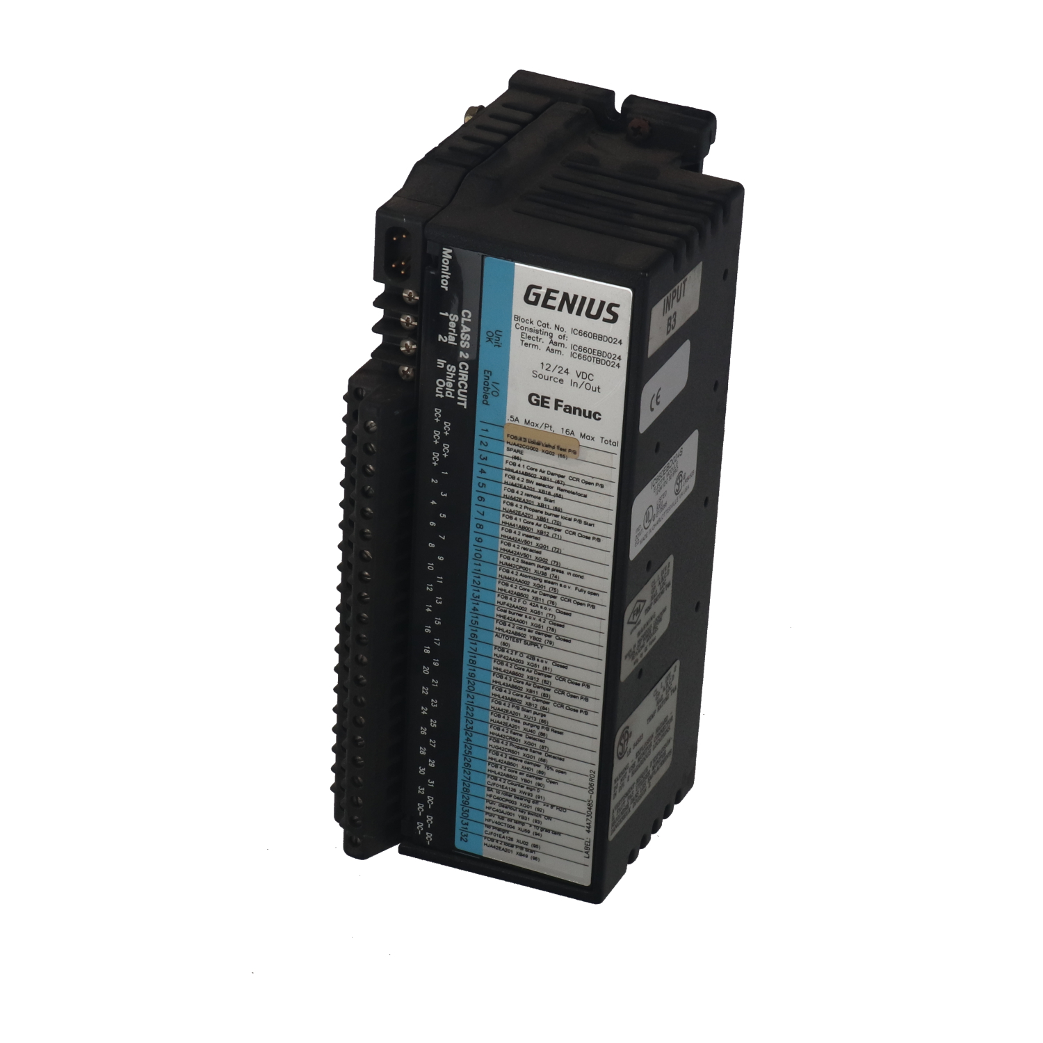 GE Fanuc IC660TBD024K Used UMP