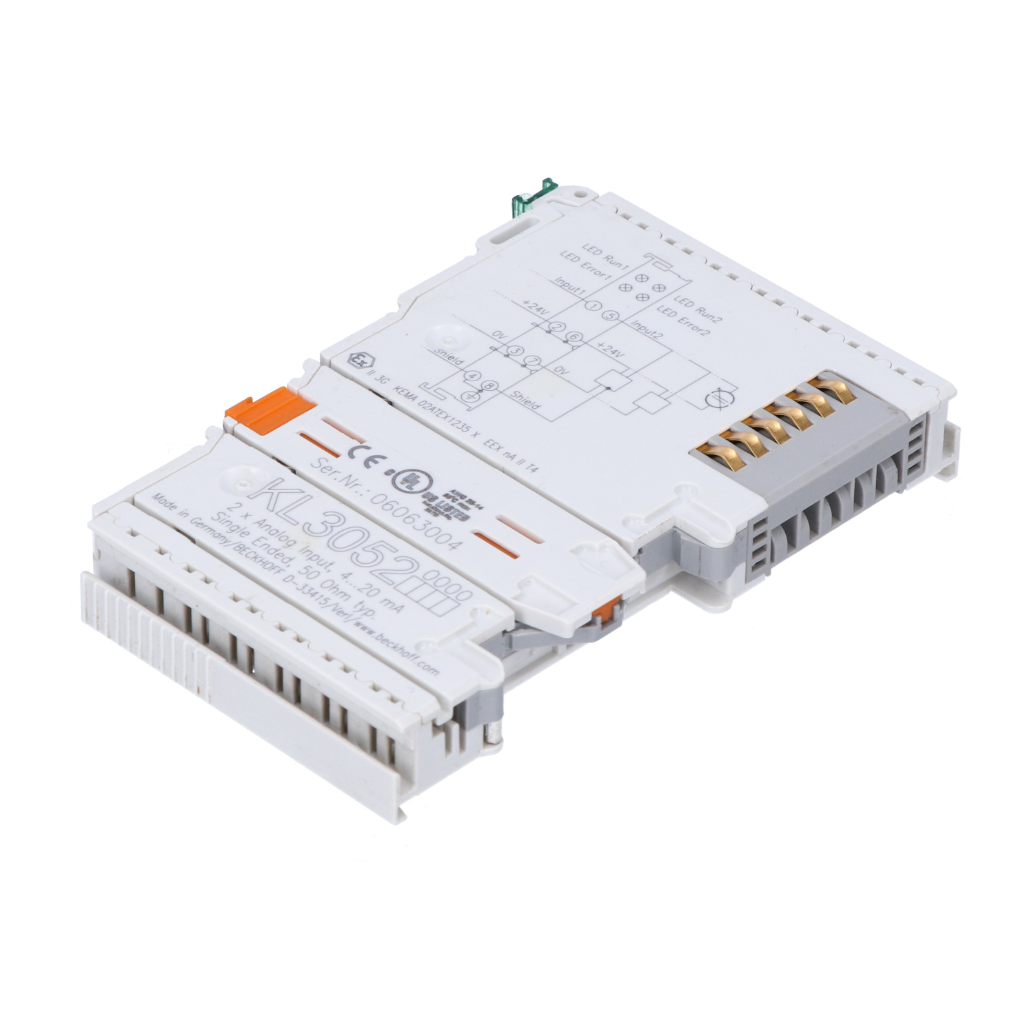 Beckhoff KL3052 Used UMP