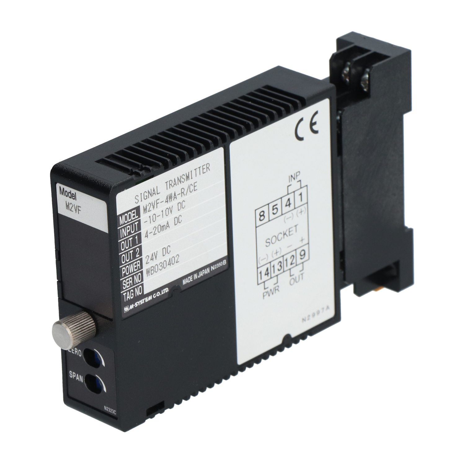 M-System M2VF-4WA-R/CE Signal Transmitter (High Speed Response) New NMP