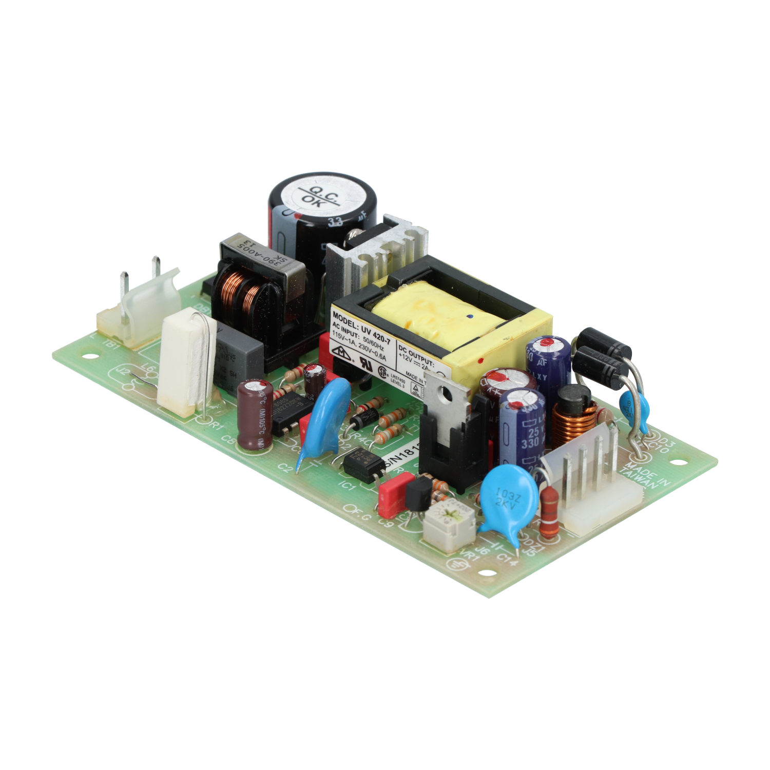 Neutral UV420-7 Printed Circuit Board Used UMP
