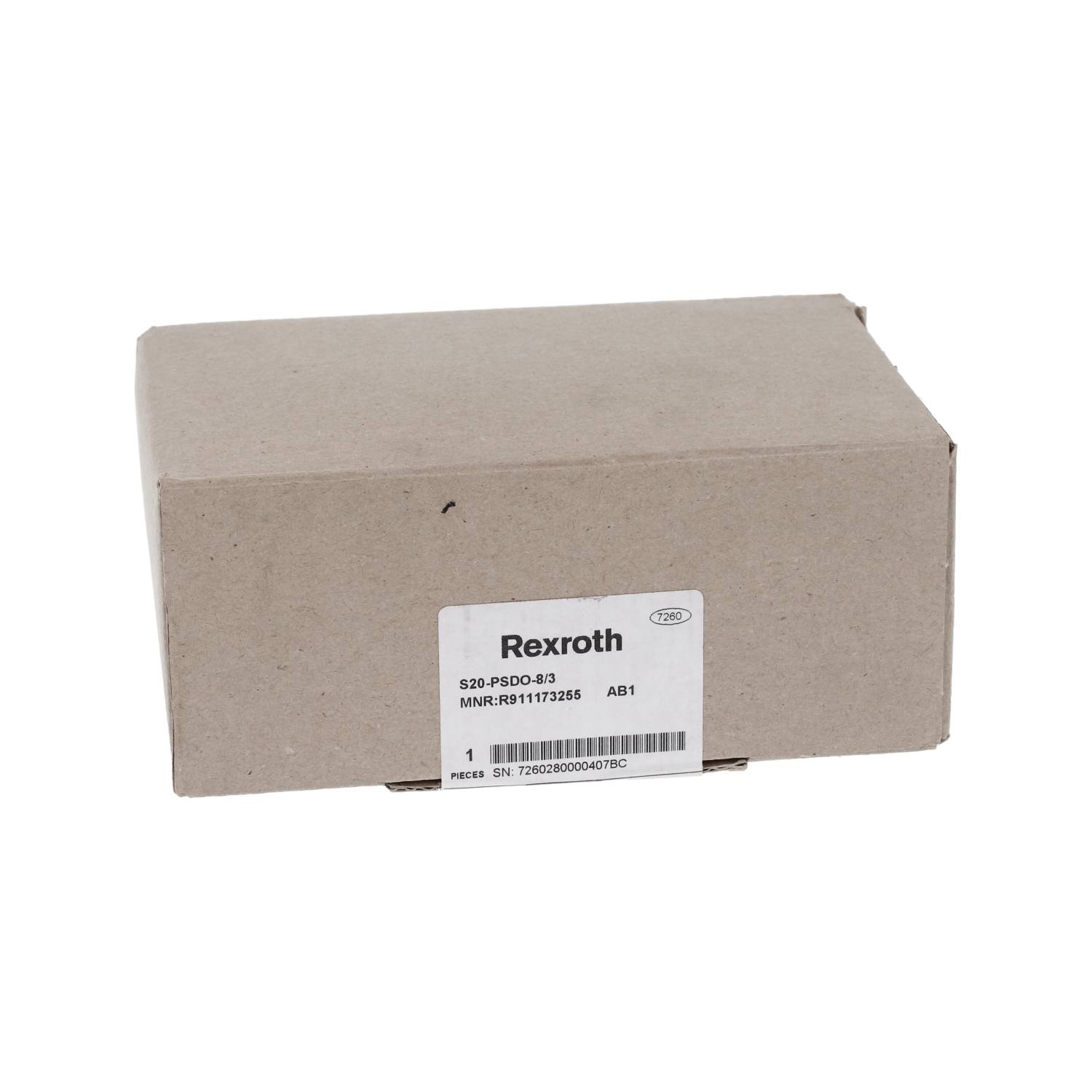 Bosch Rexroth S20-PSDO-8/3 New NFP Sealed