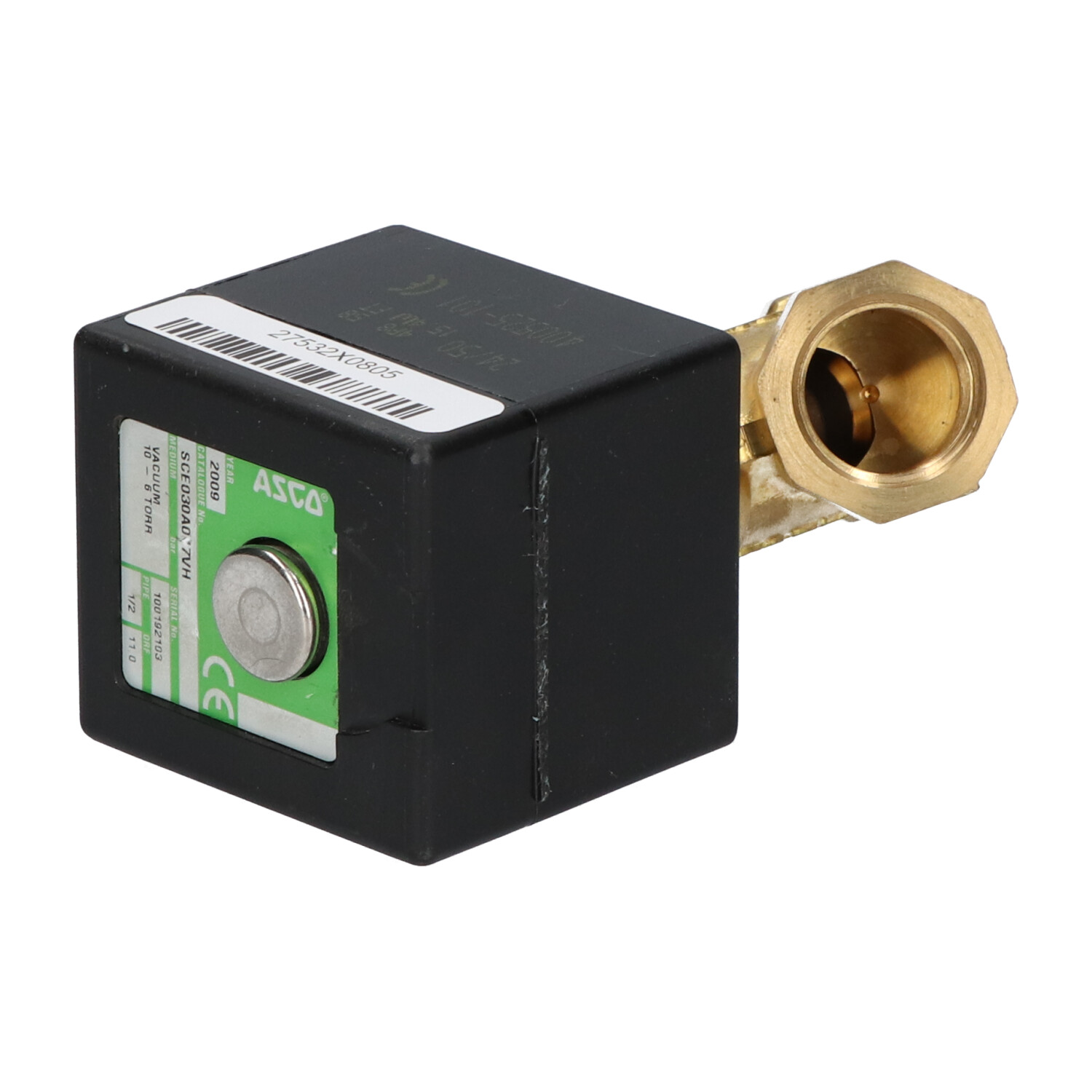 Asco SCE030A017VH Solenoid Valve Used UMP