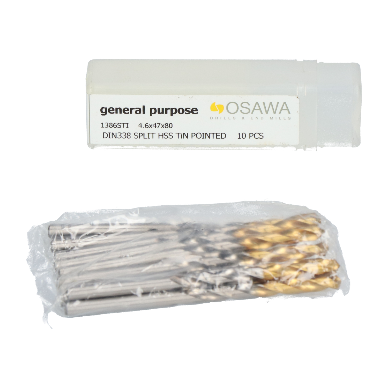 Osawa 1386STI0460 Drill New NFP (10pcs)