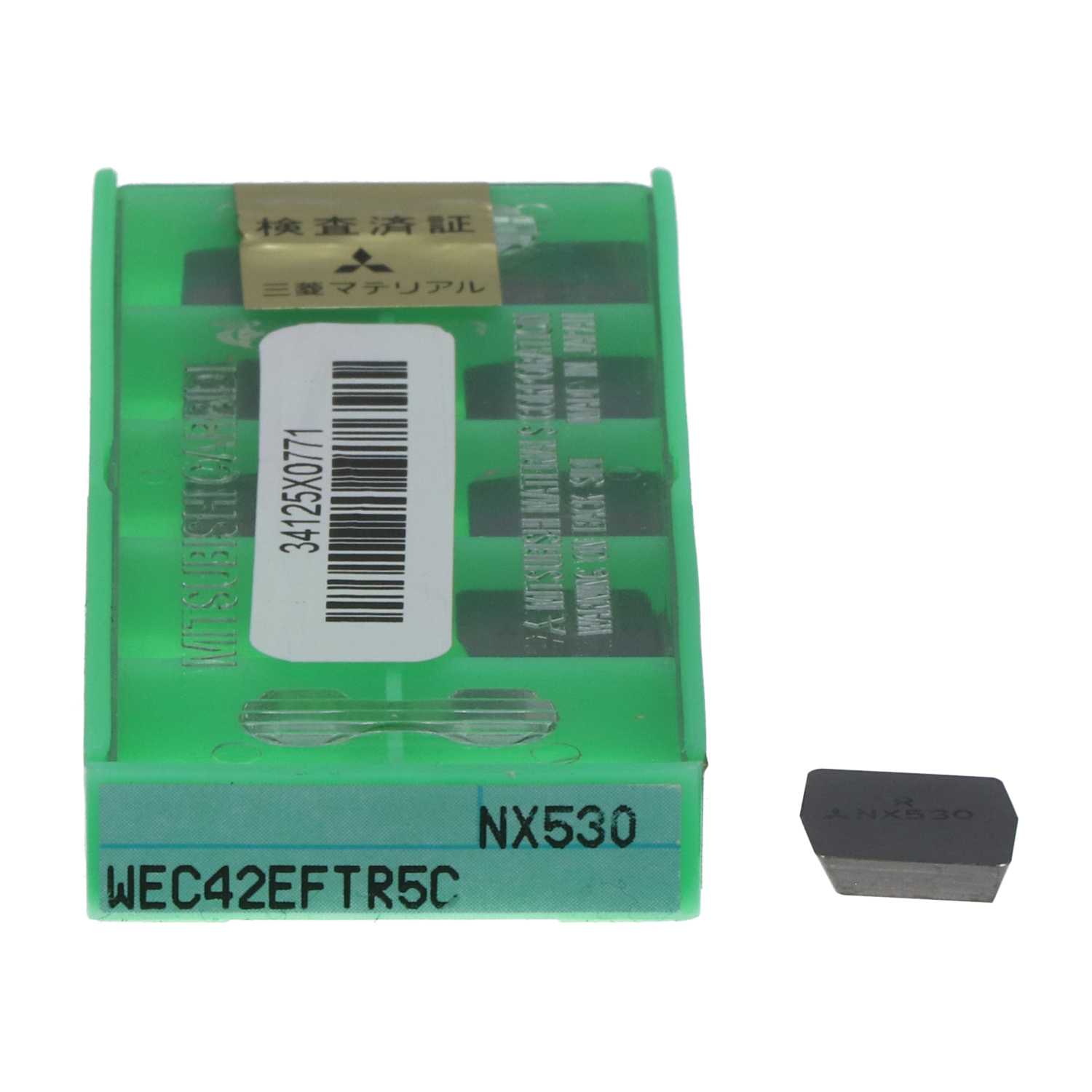 Mitsubishi WEC42EFTR5CNX530 Insert WEC42EFTR5C NX530 New NFP (8pcs)