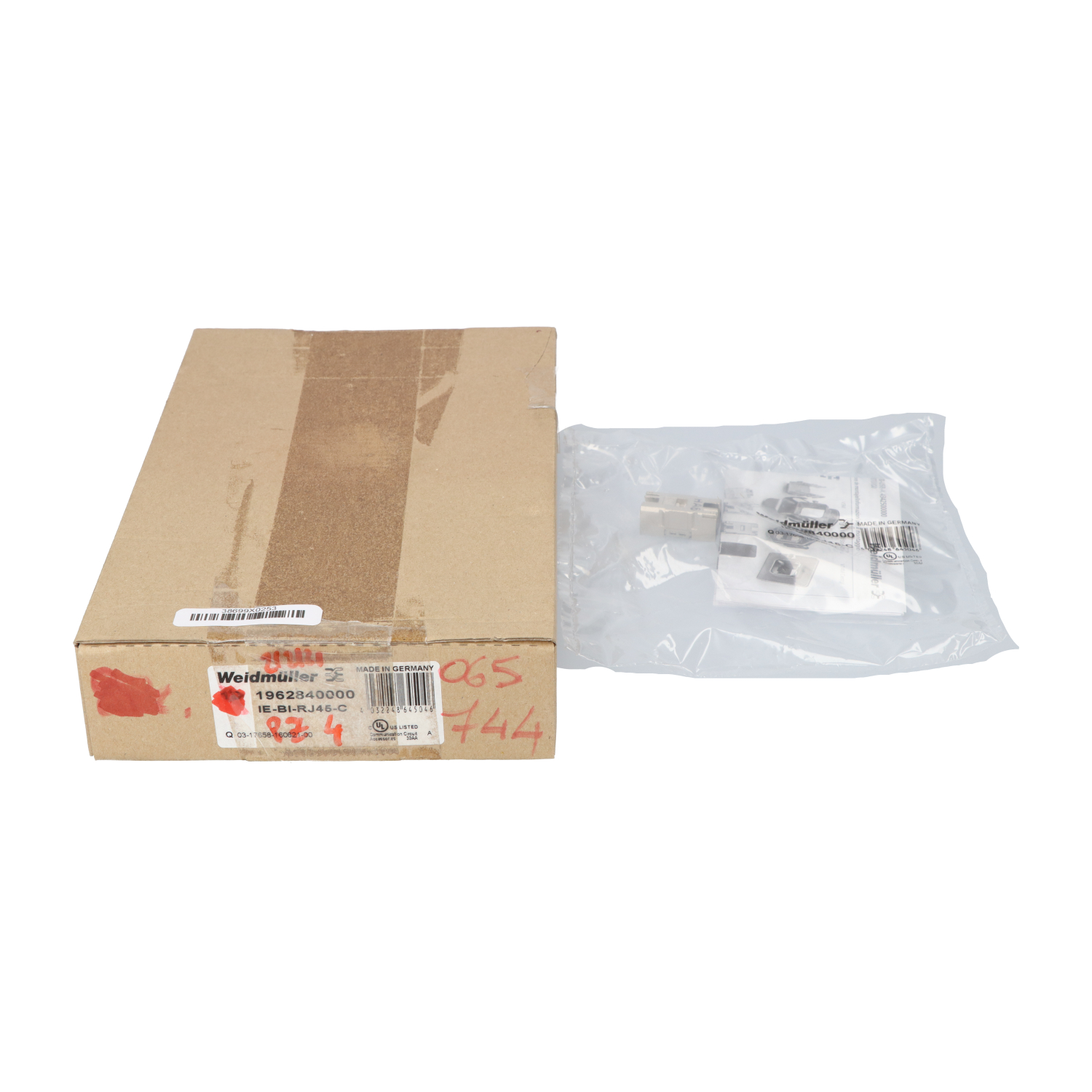 Weidmuller 1962840000 New NFP Sealed (4pcs)