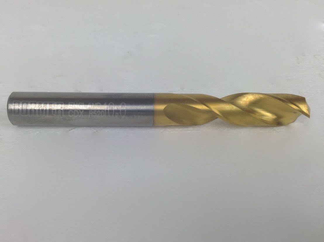 Dormer R457 Multi-Application Short Length Drill Bit, 27/64 In Drill Fraction 0 4219 In Drill Decimal Inch Carbide Tialn Coated 001221 - View #3
