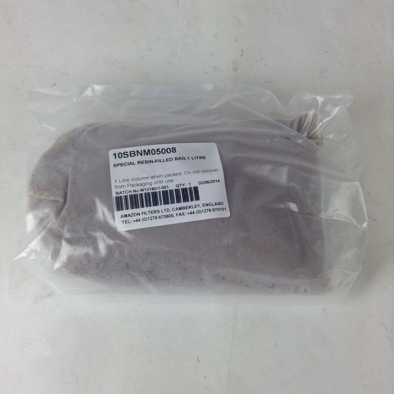 Amazon Filters 10SBNM05008 Resin Filled Filter Bag 1 Liter