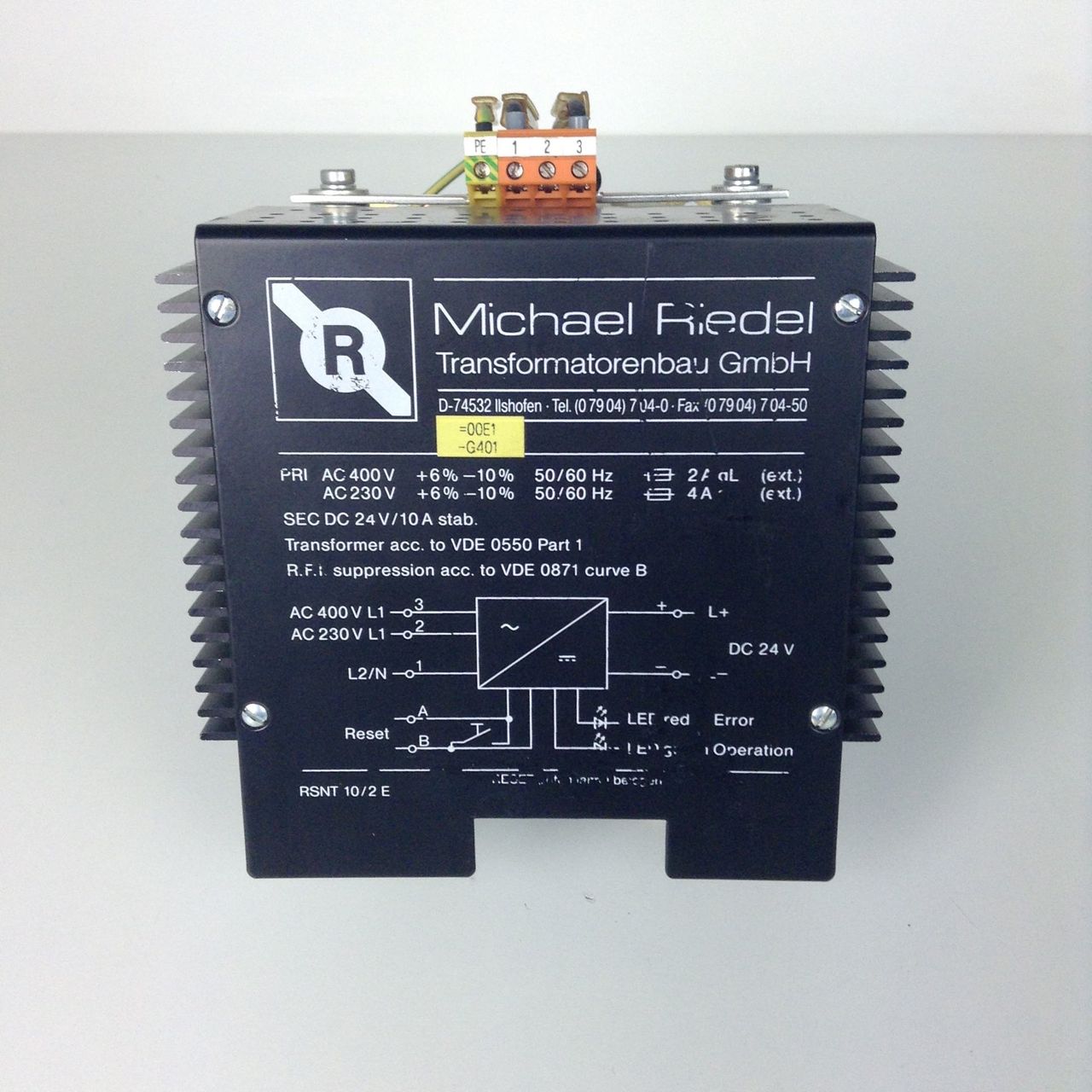 Michael Riedel RSNT-10/2E Power Supply - Used