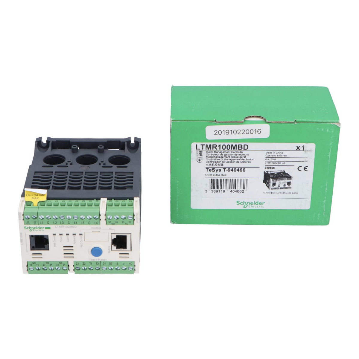 Schneider Electric LTMR100MBD Motor management controller TeSys New NFP
