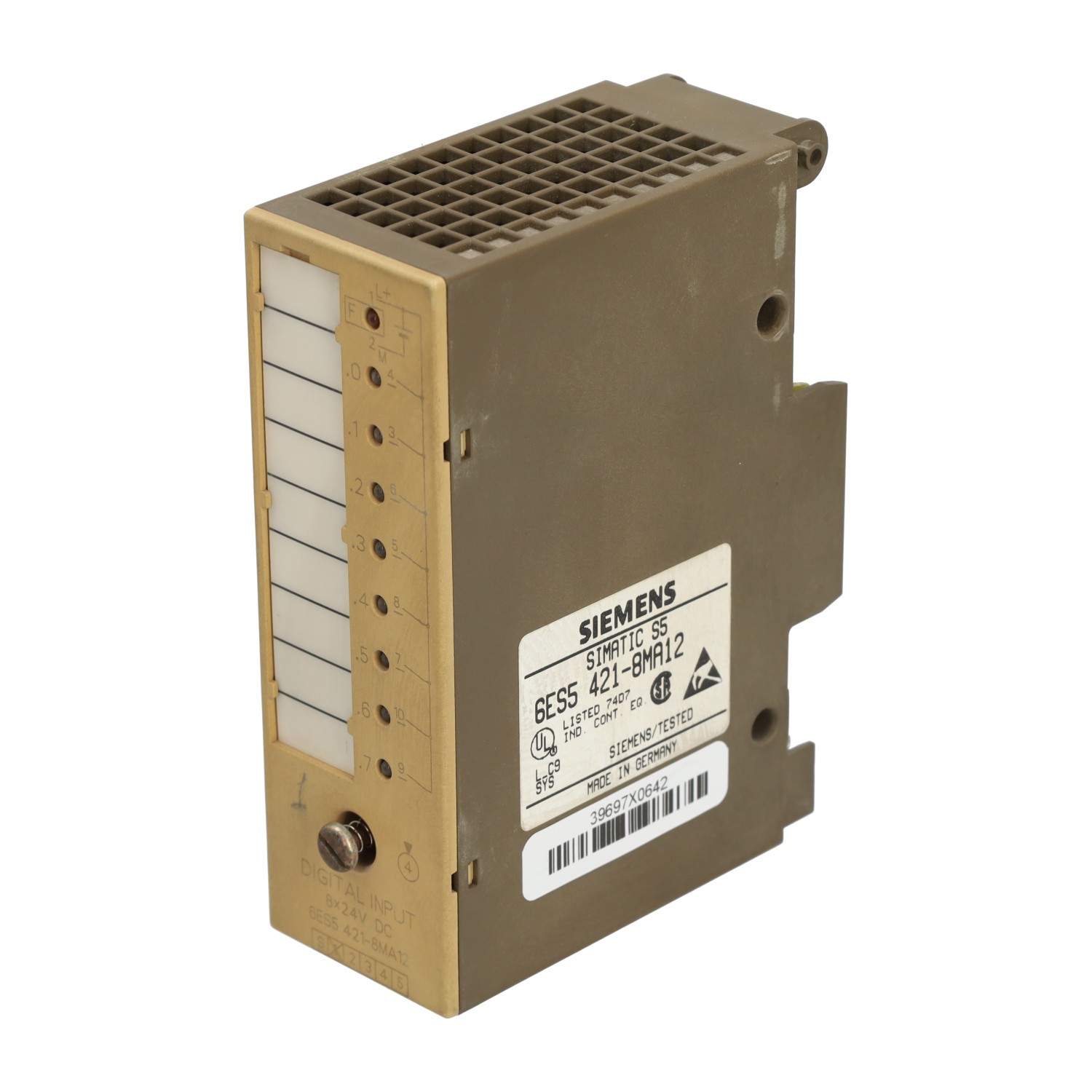 Siemens 6ES5421-8MA12 Simatic S5, Digital Input Module Used UMP