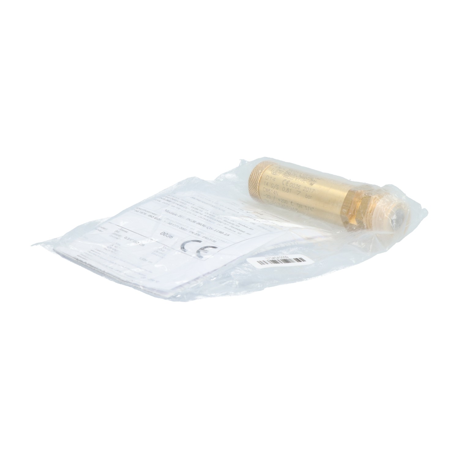 Nuova General Instruments 017256948 Safety Valve New NFP Sealed