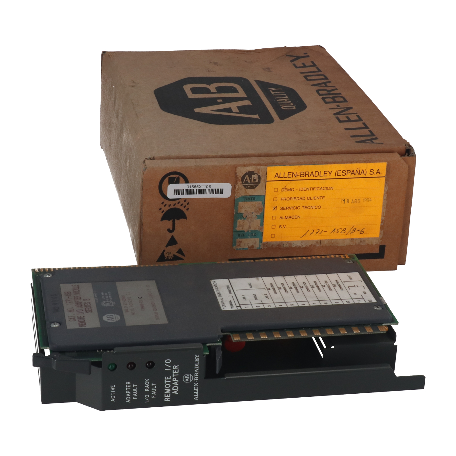 Allen-Bradley 1771-ASB-B Remote Input/Output Adapter New NFP