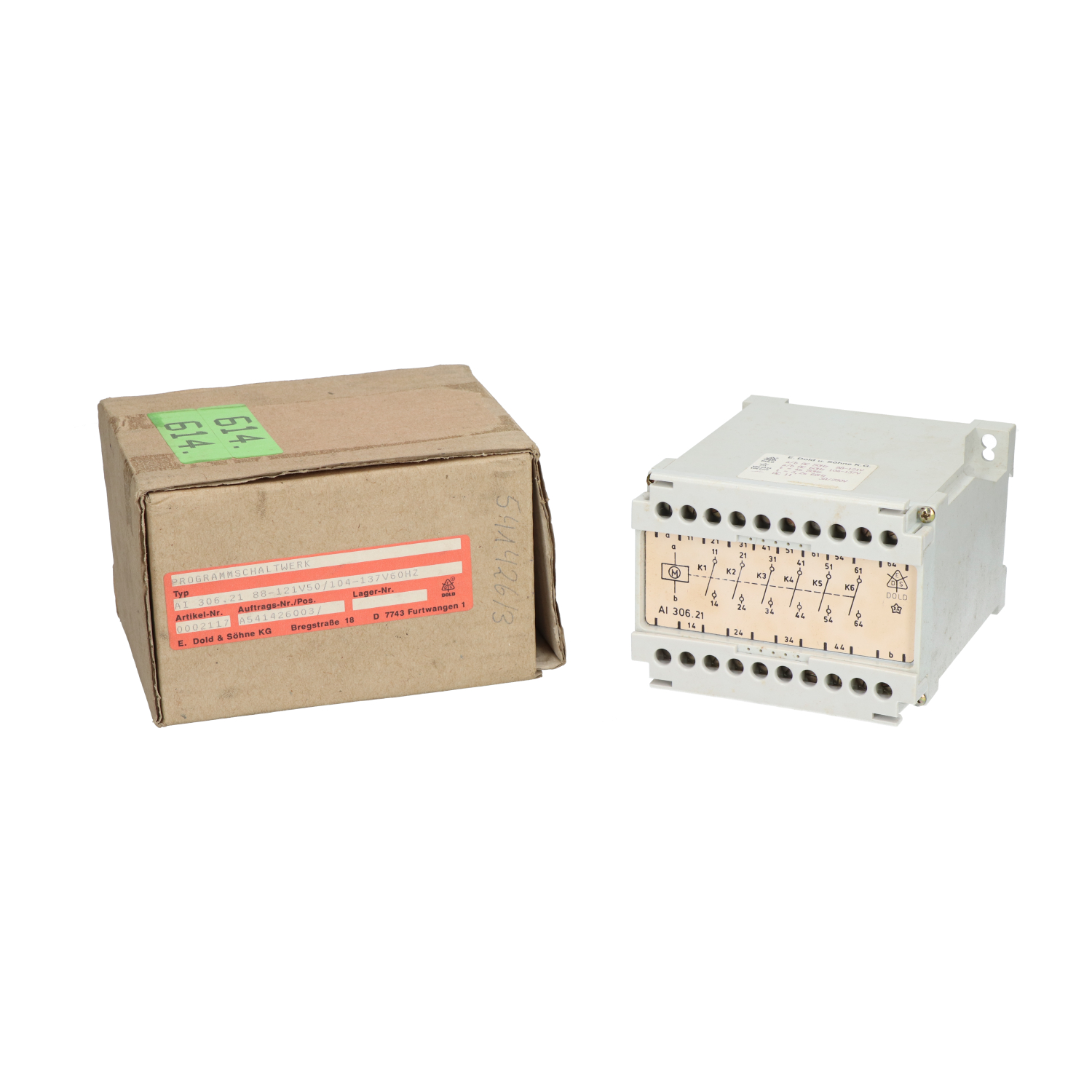 E. Dold & Sohne Kg AI306.21 Program Switch New NFP