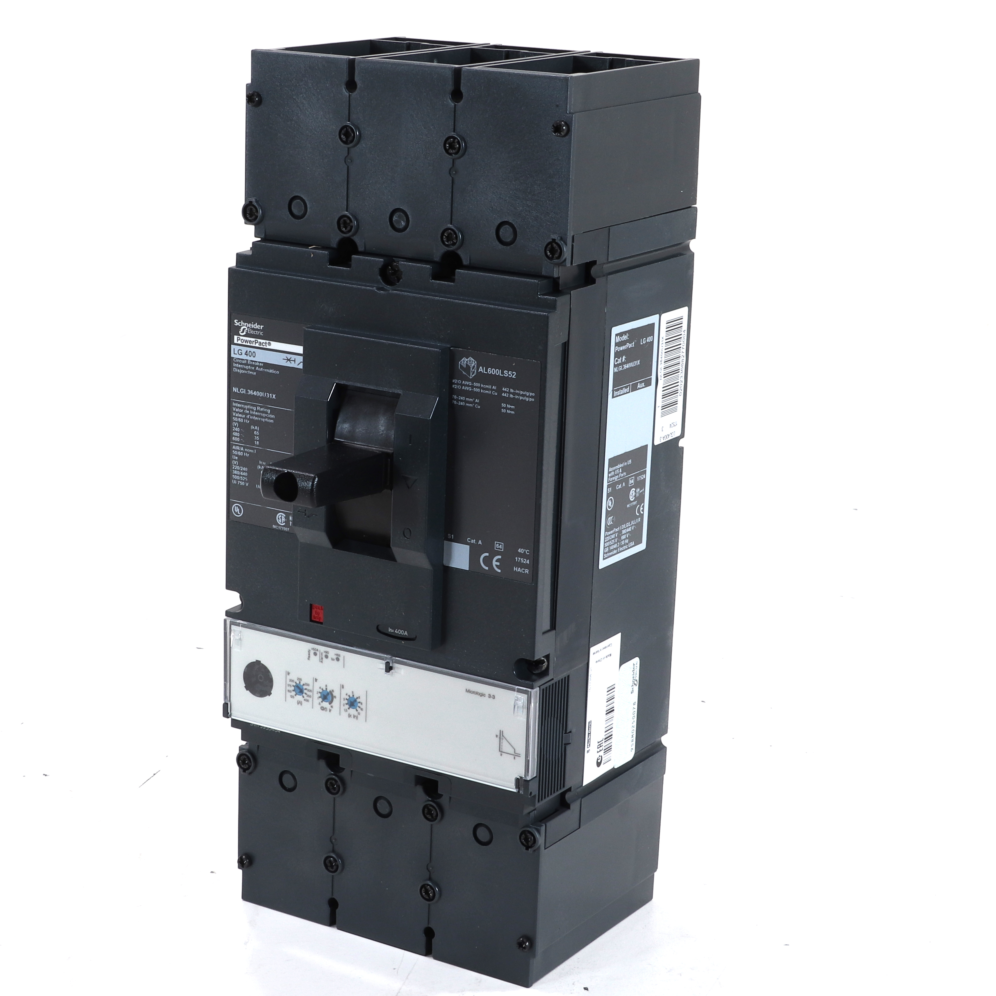Schneider Electric NLGL36400U31X Circuit breaker PowerPact New NFP