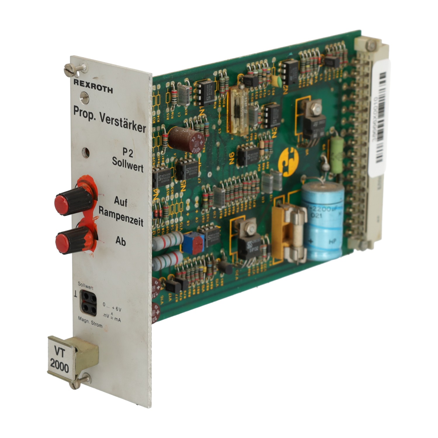 Bosch Rexroth VT2000S44 Proportional Amplifier Used UMP