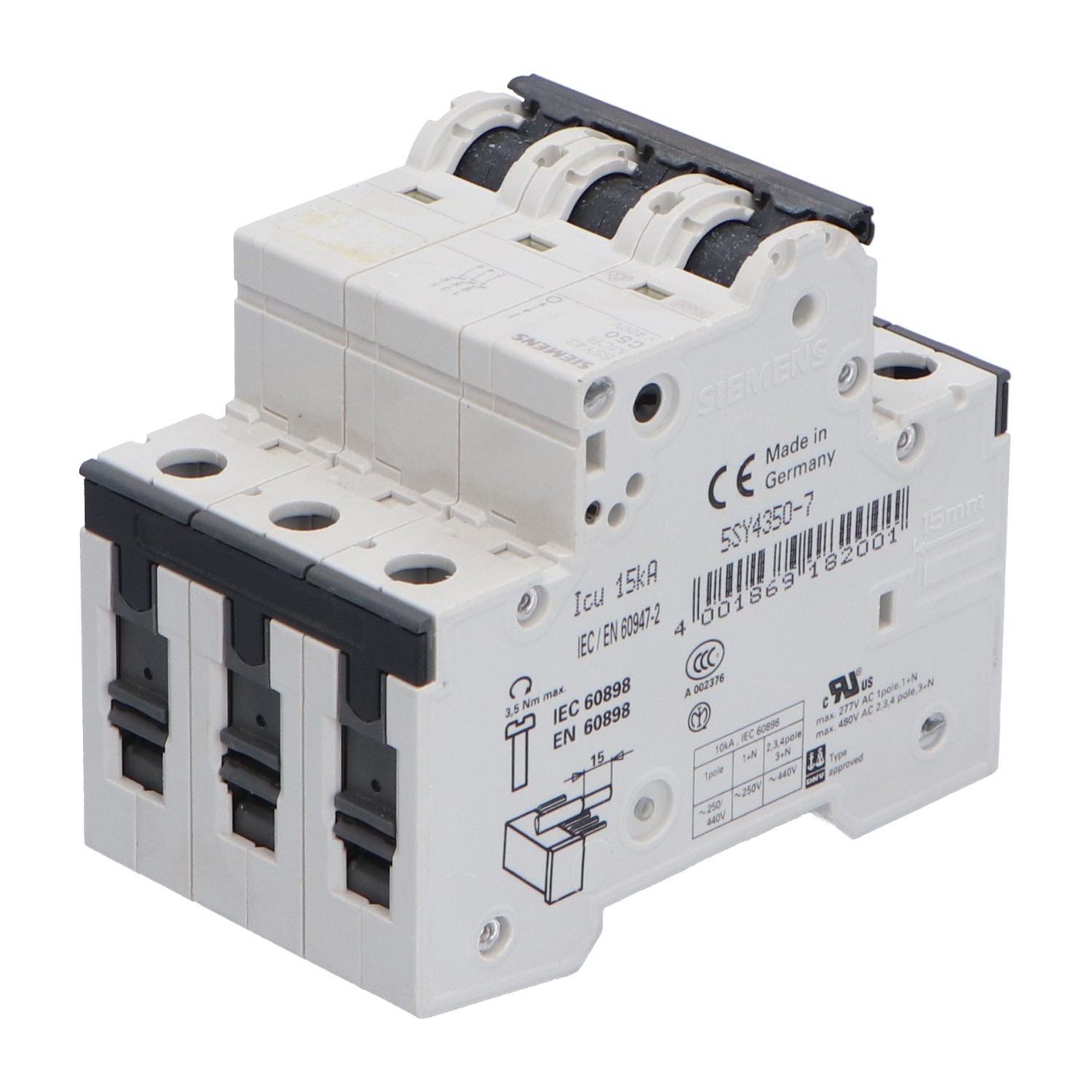 Siemens 5SY4350-7 Used UMP