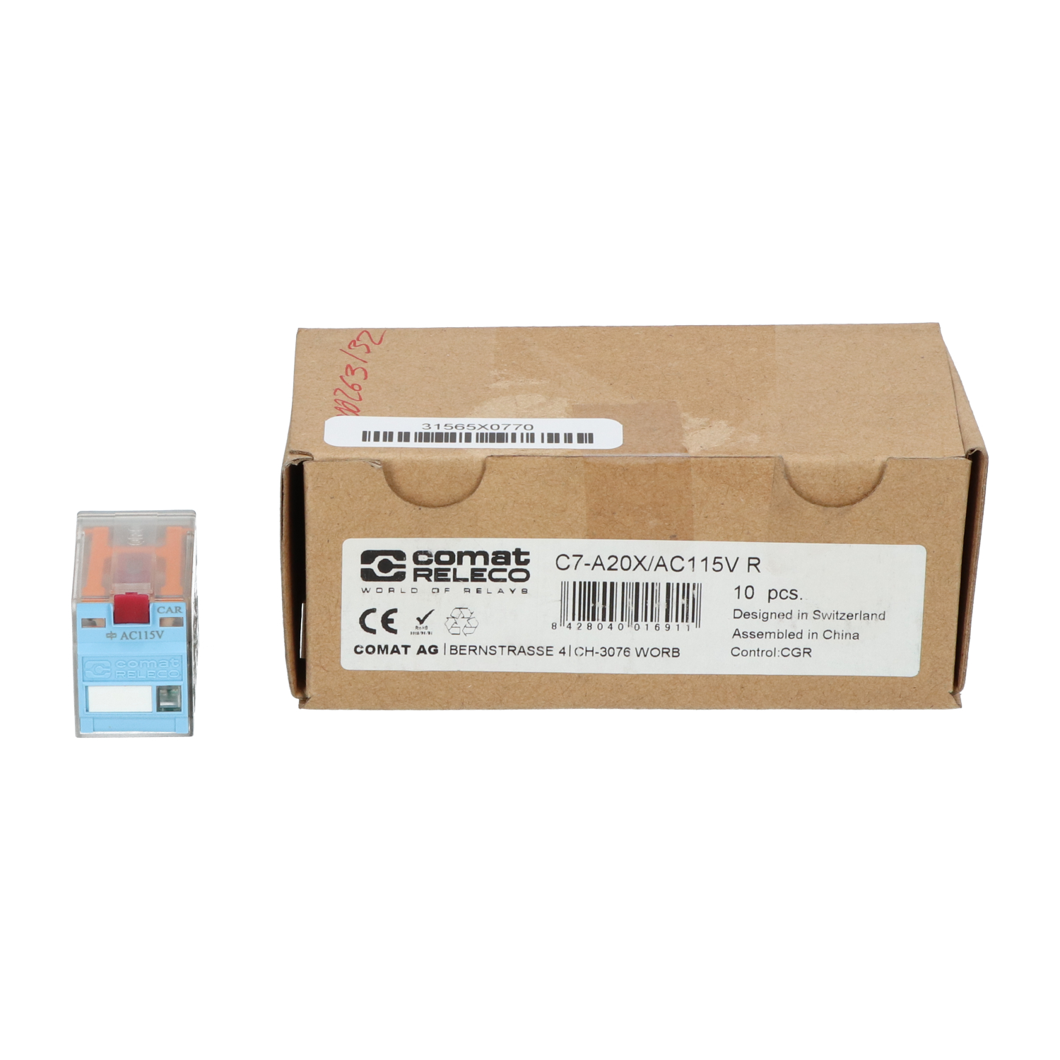 Comat C7-A20X/AC115VR Relay New NFP (10pcs)