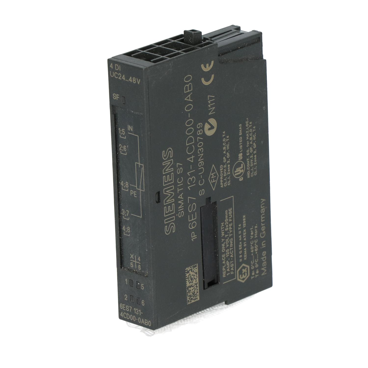 Siemens 6ES7131-4CD00-0AB0 Simatic Dp 5 Electron. Modules Et 200S 15Mm New NMP