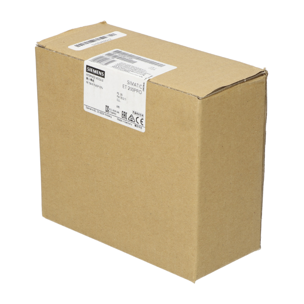 Siemens 6ES7154-8AB01-0AB0 SIMATIC DP IM154-8 PN/DP CPU New NFP Sealed