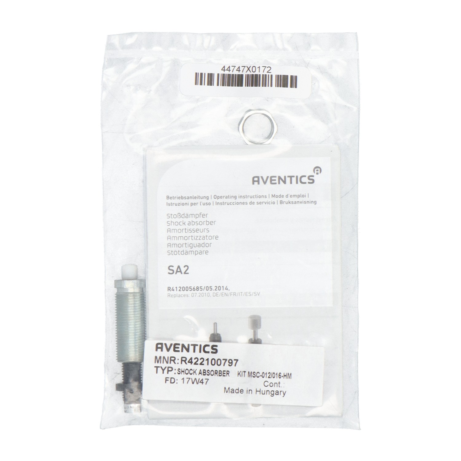 Aventics R422100797 New NFP Sealed