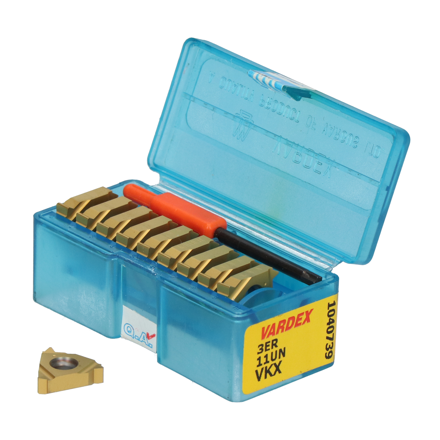 Vargus 3ER11UNVKX Laydown Threading Insert New NFP (10pcs)